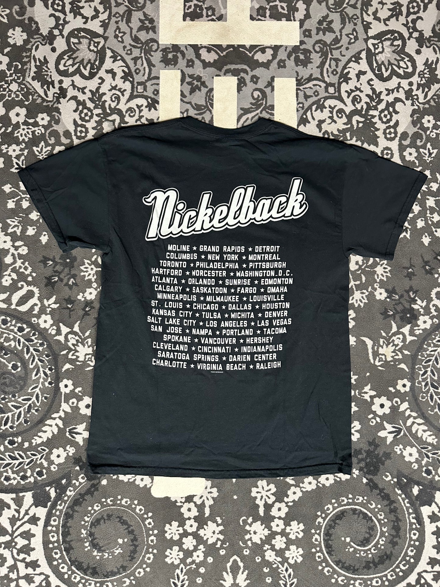 2012 Nickelback Tour Tee