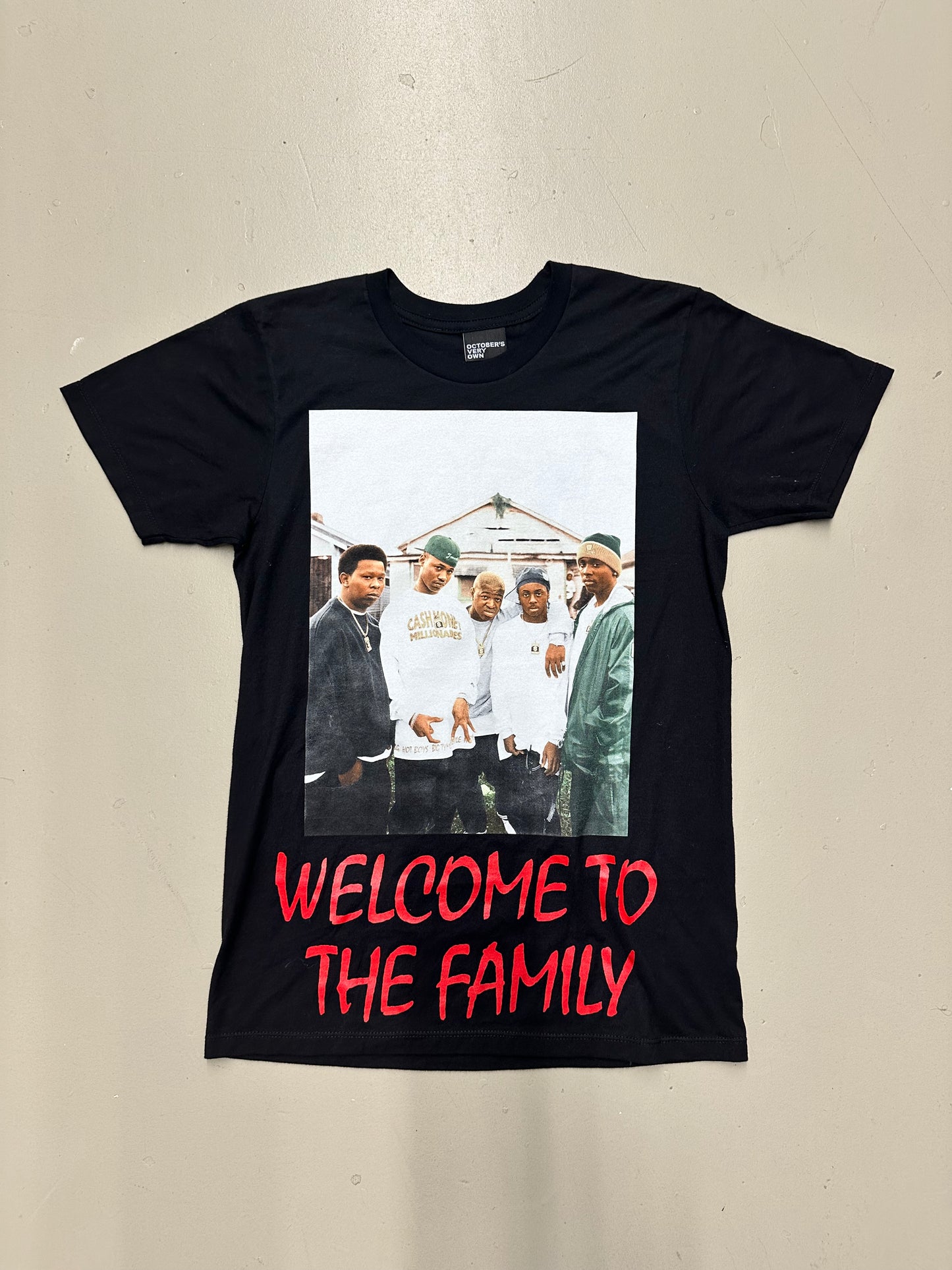 “Welcome To The Family” OVO Boot Tee