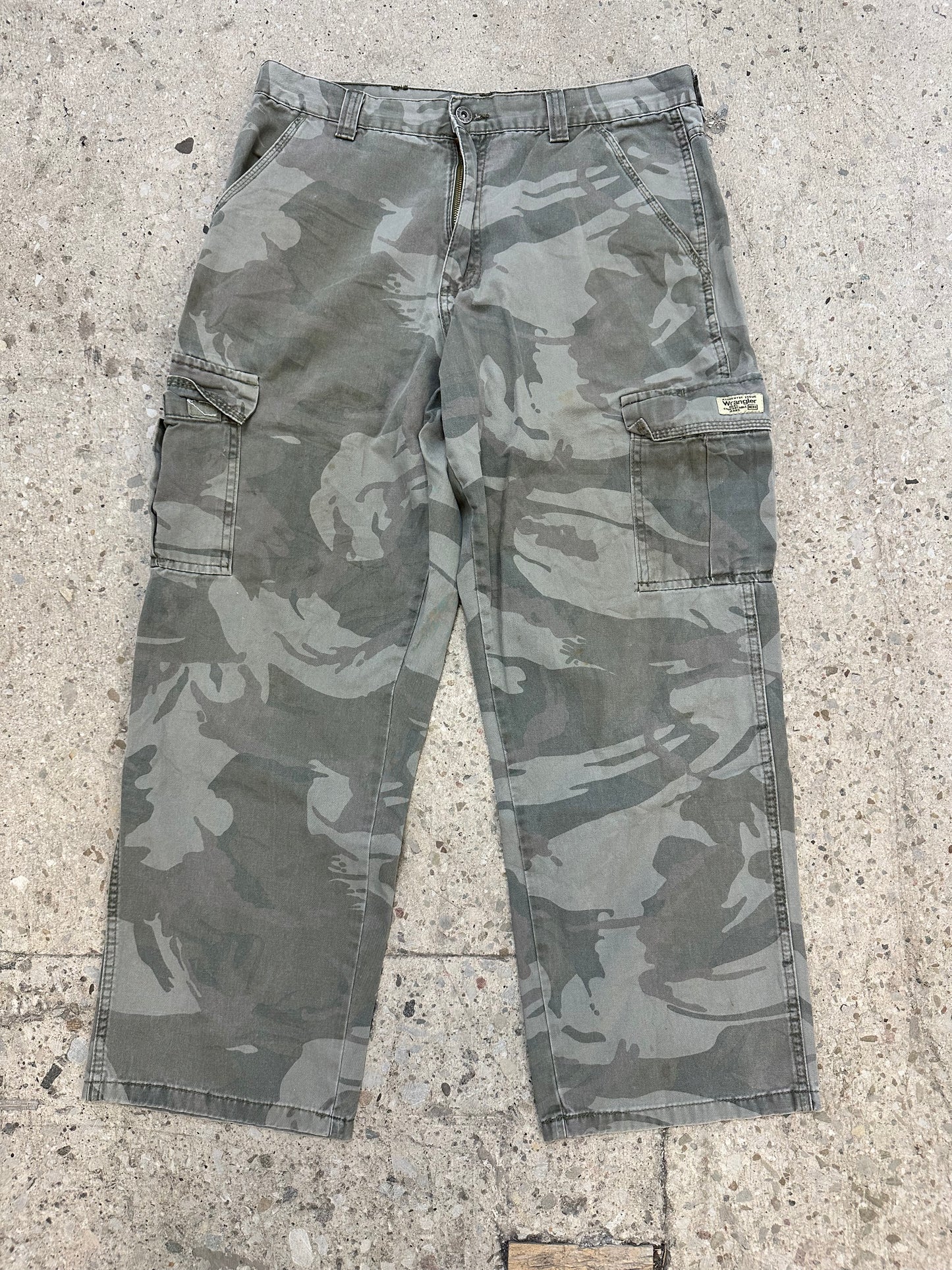 Wrangler Camouflage Cargo Pants