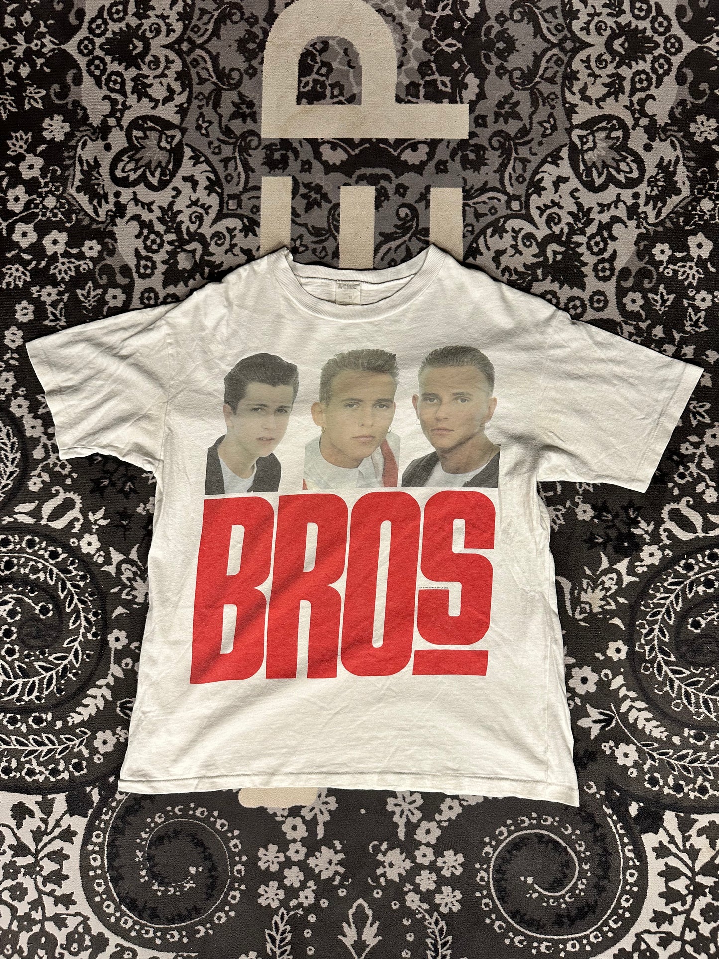 1987 “Bros” The Global Push Tour Tee