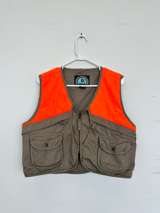 Cropped Cargo Vest