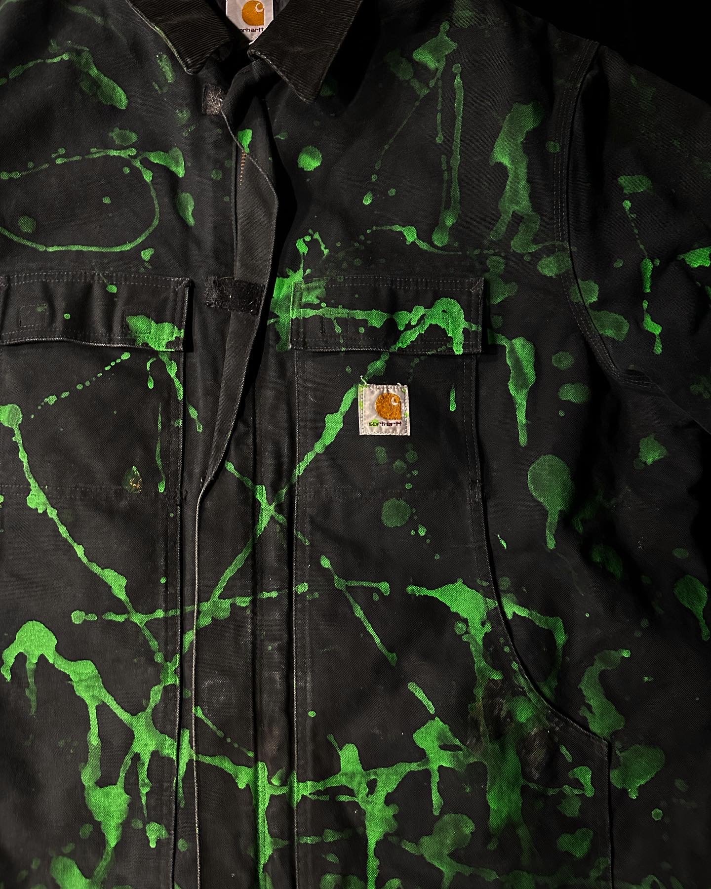 "01" Good Ones Custom Painted Arctic Carhartt Jacket