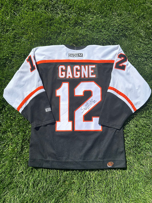 Signed “Simon Gagne” Philadelphia Flyers Jersey