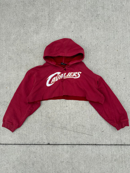 Cropped Cleveland Cavaliers Hoodie