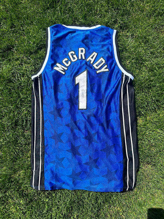 “Tracy McGrady” Orlando Magic Jersey With Signature