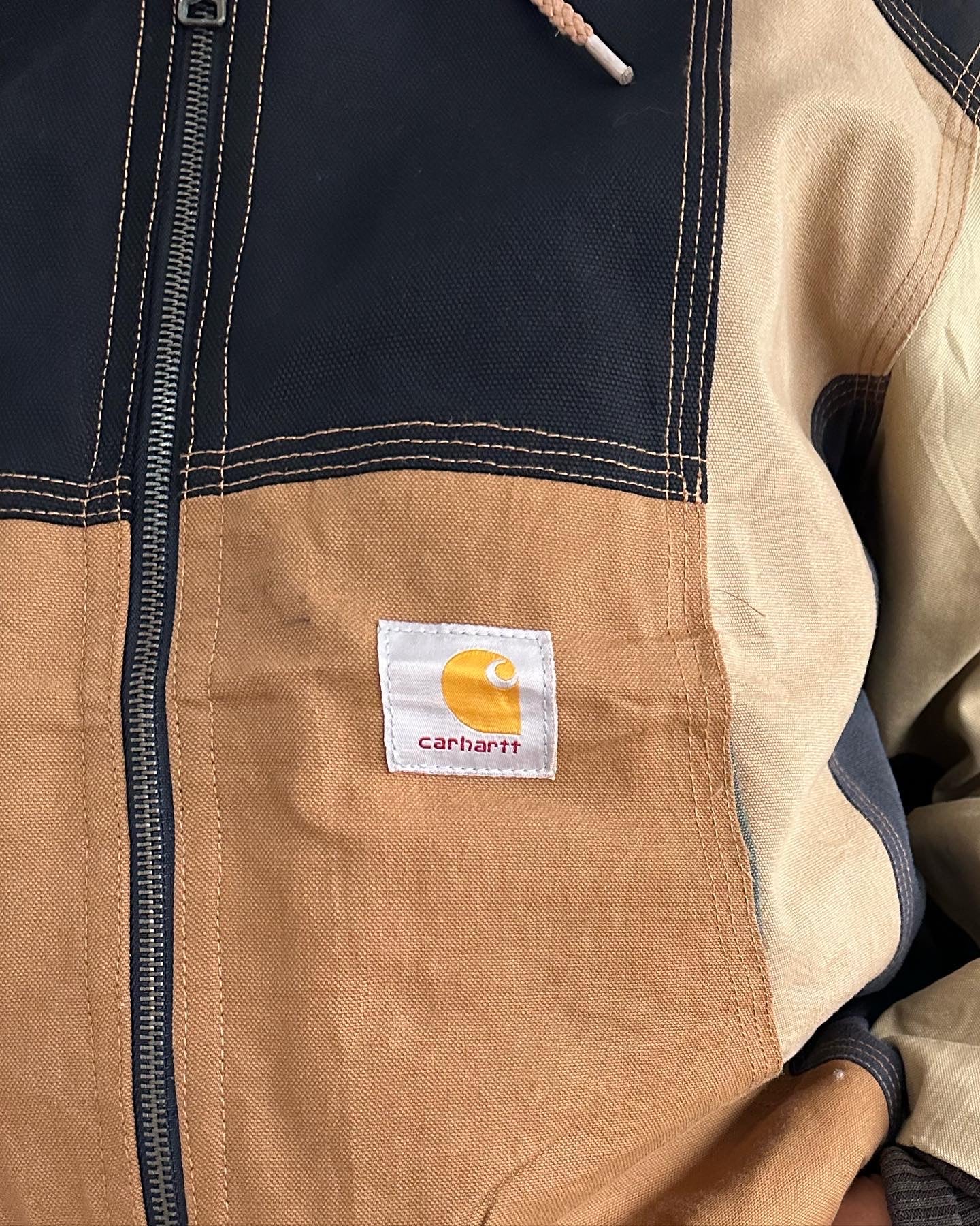 Vintage Reworked Hooded Carhartt Jacket