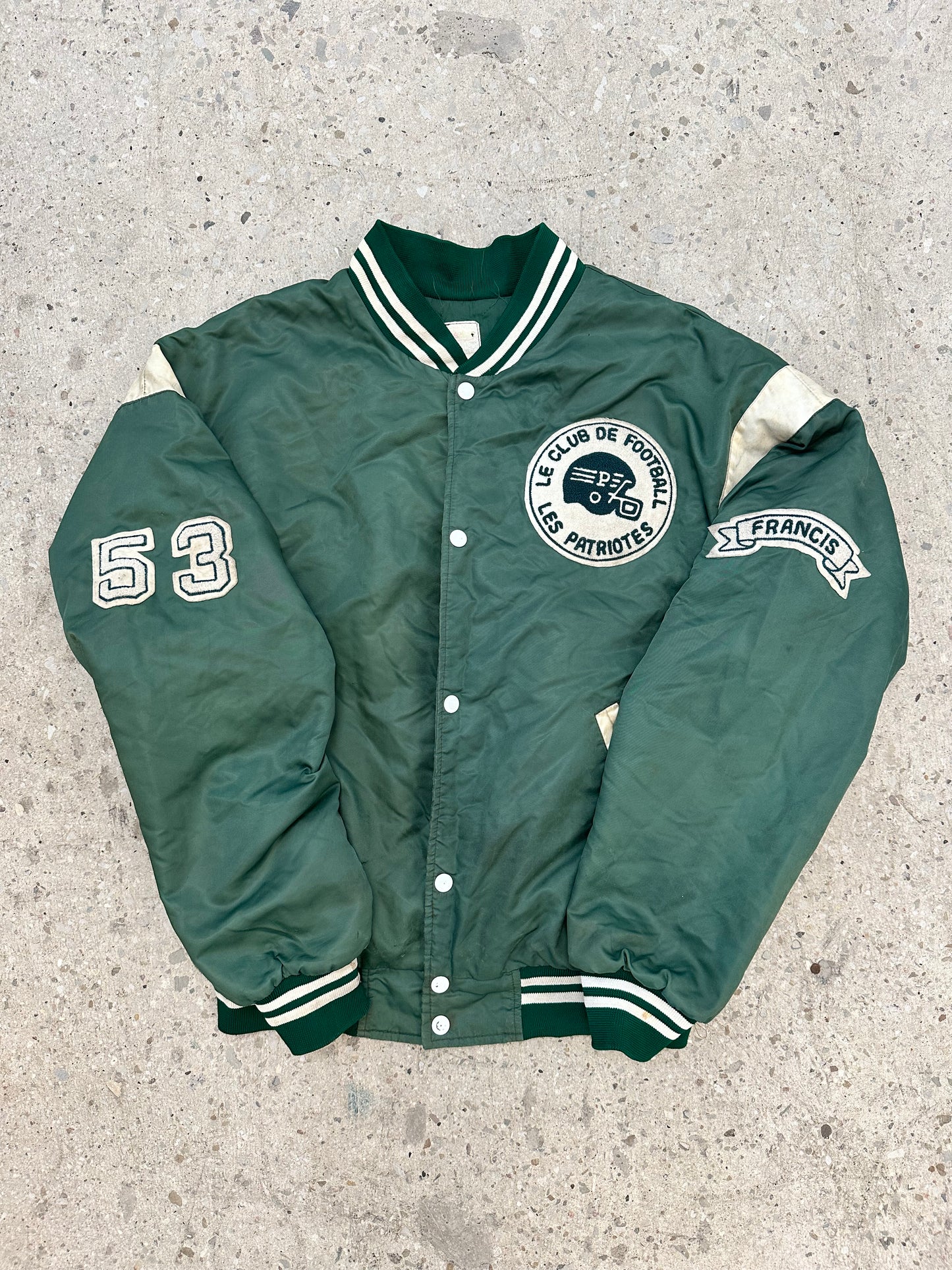 Vintage Football Varsity Jacket