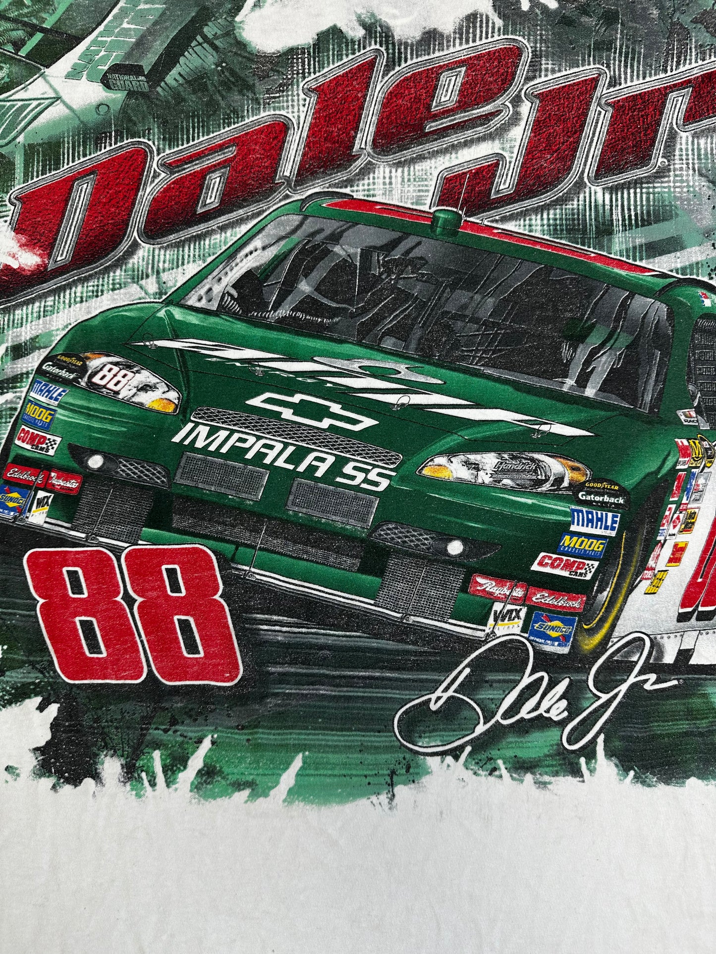 Vintage Dale Jr Nascar Tee