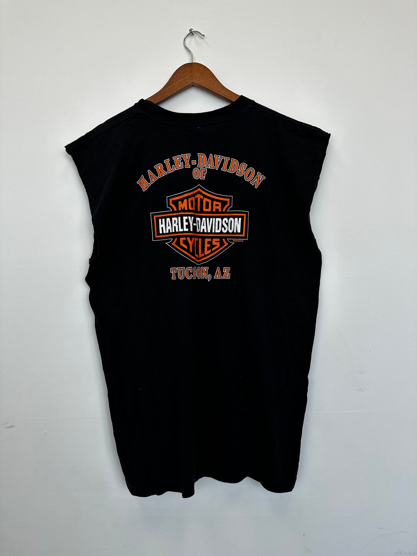 Vintage Harley Davidson Cut Off