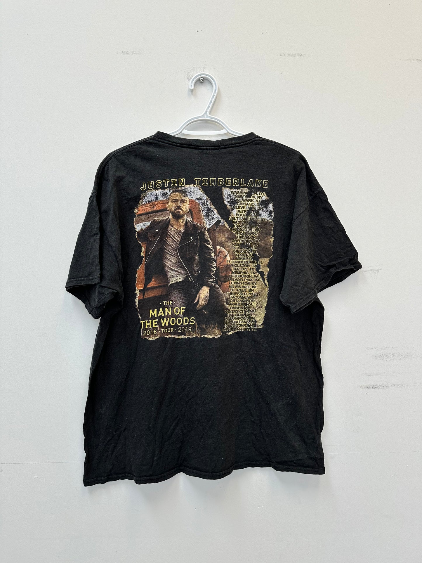 Justin Timberlake "Man Of The Woods" Tour Graphic Tee