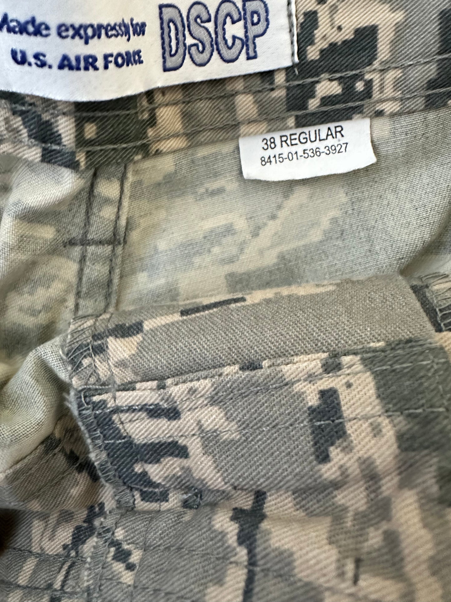 Digital Camouflage Cargo Pants