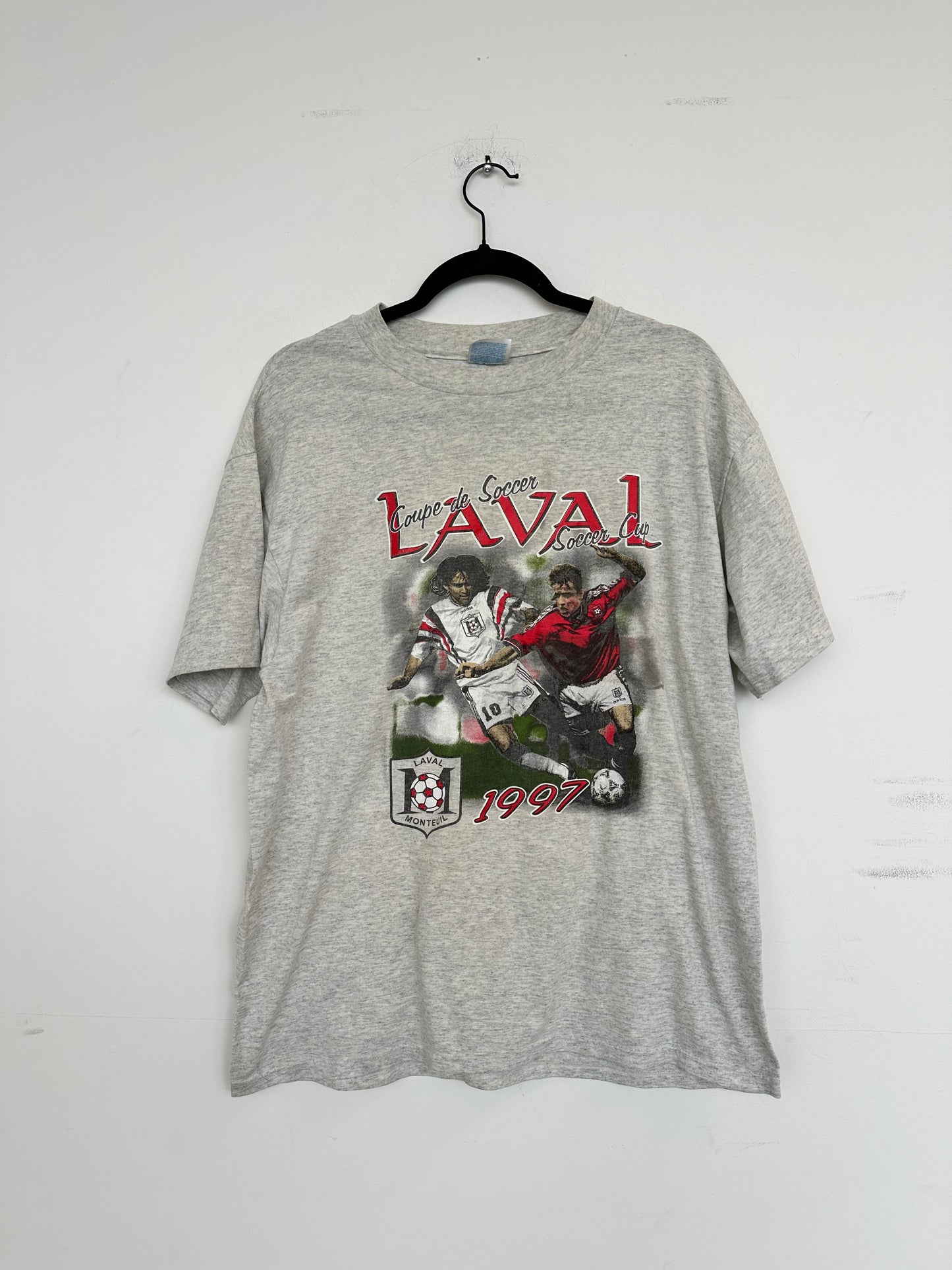 Vintage Laval Adidas Soccer Tee