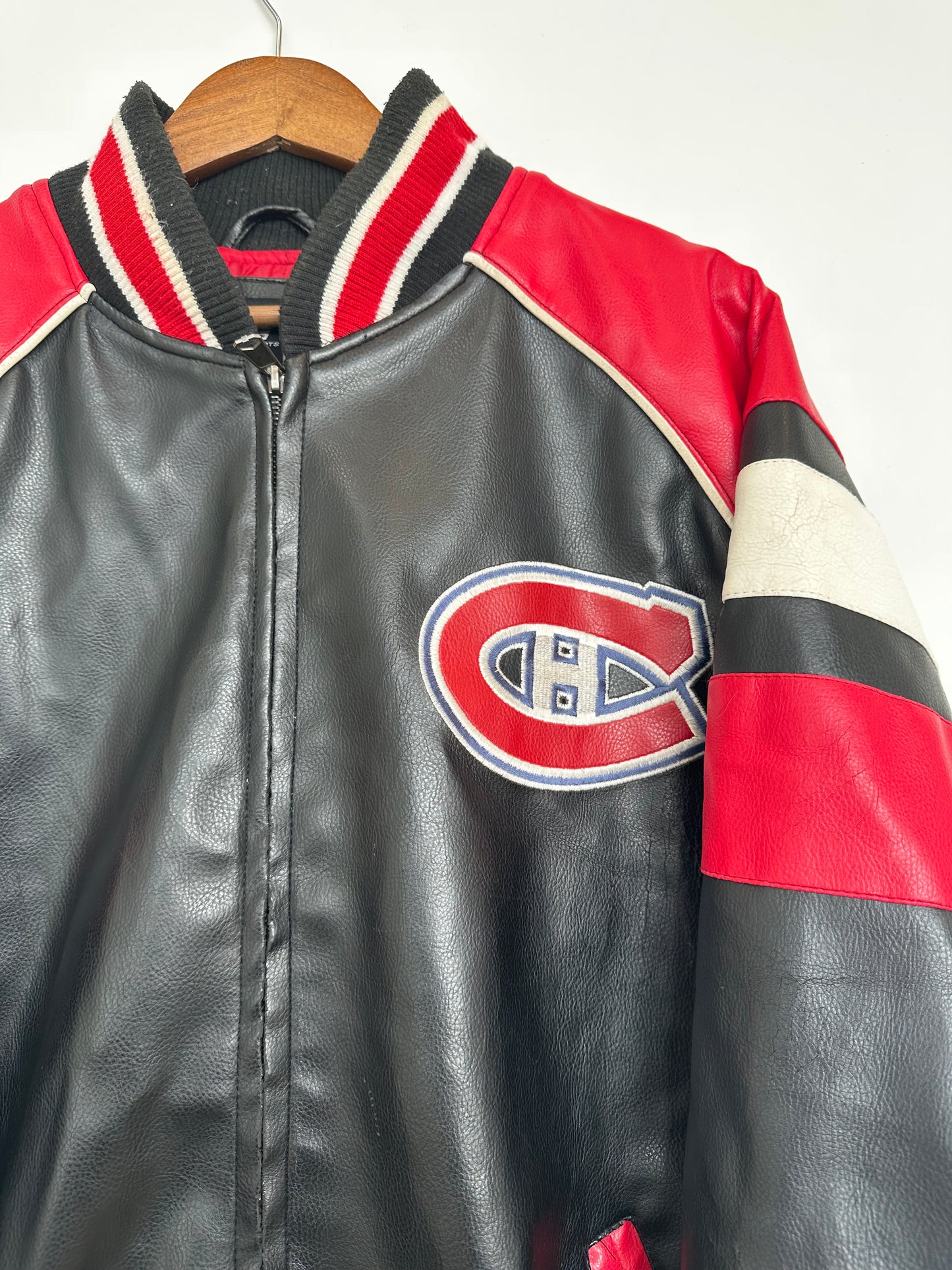 Vintage Montreal Canadiens Leather Jacket