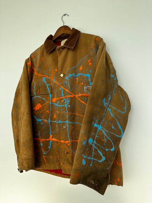 "02" Good Ones Custom Painted Chore Carhartt Jacket