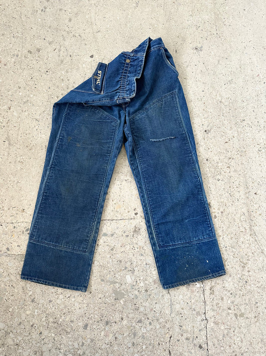 Vintage Stihl Double Knee Denim Jeans