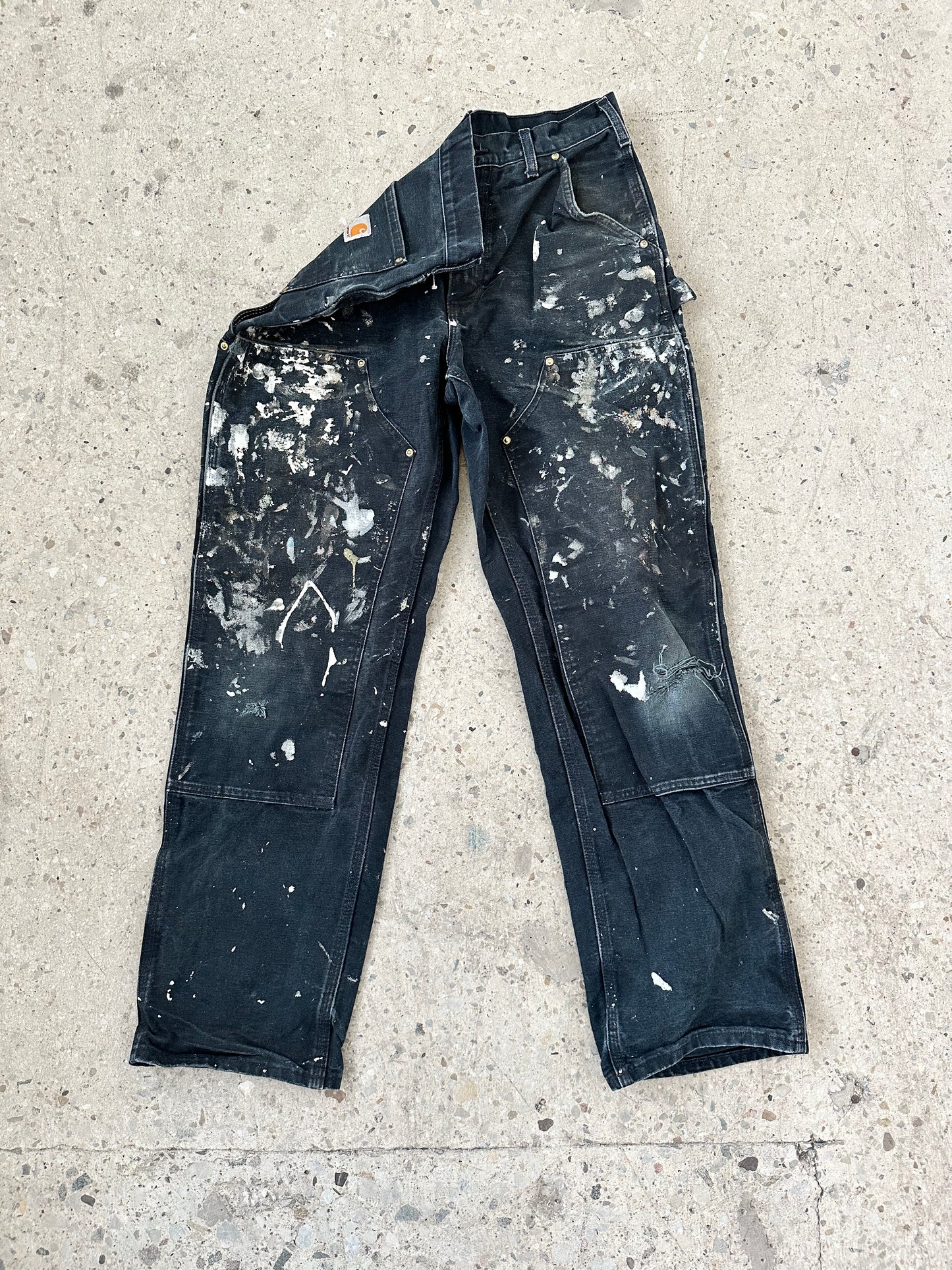 Painted Double Knee Carhartt Pants