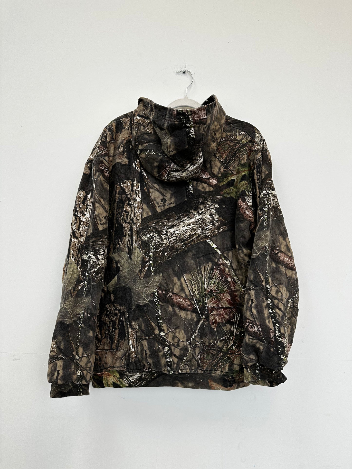 Vintage Mossy Oak Zip Up Hoodie