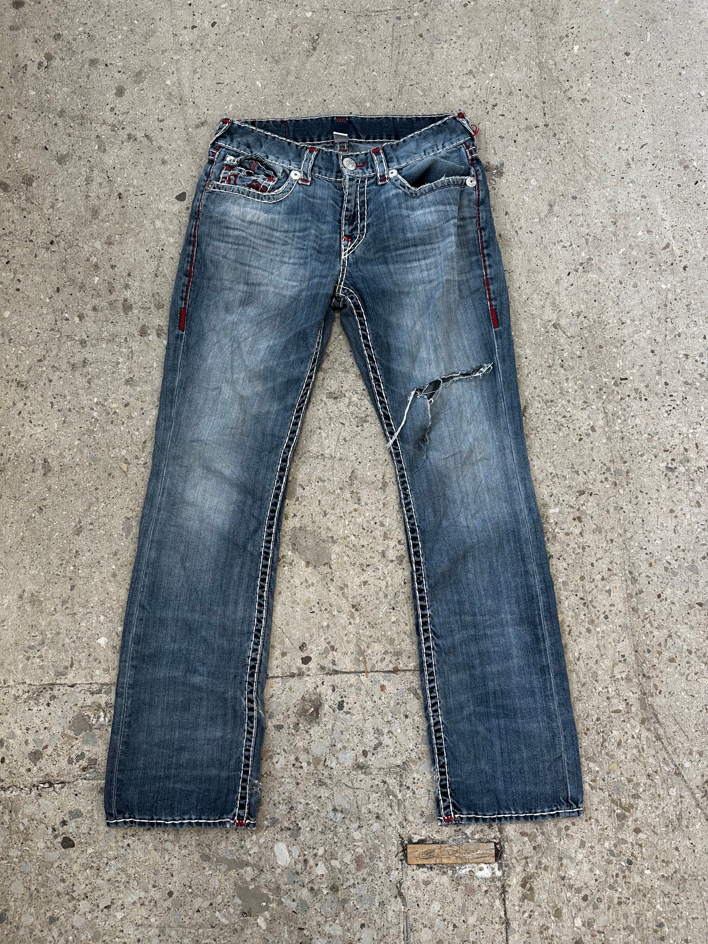 Y2K Straight True Religion Jeans