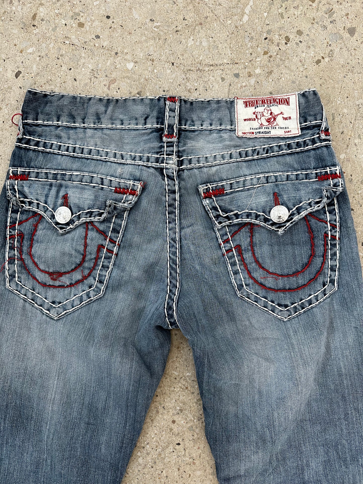 Y2K Straight True Religion Jeans