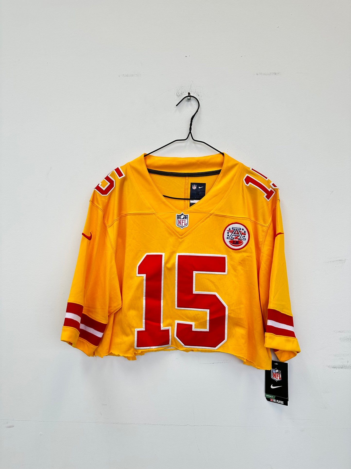 Kansas City Chiefs "Patrick Mahomes" Cropped Jersey