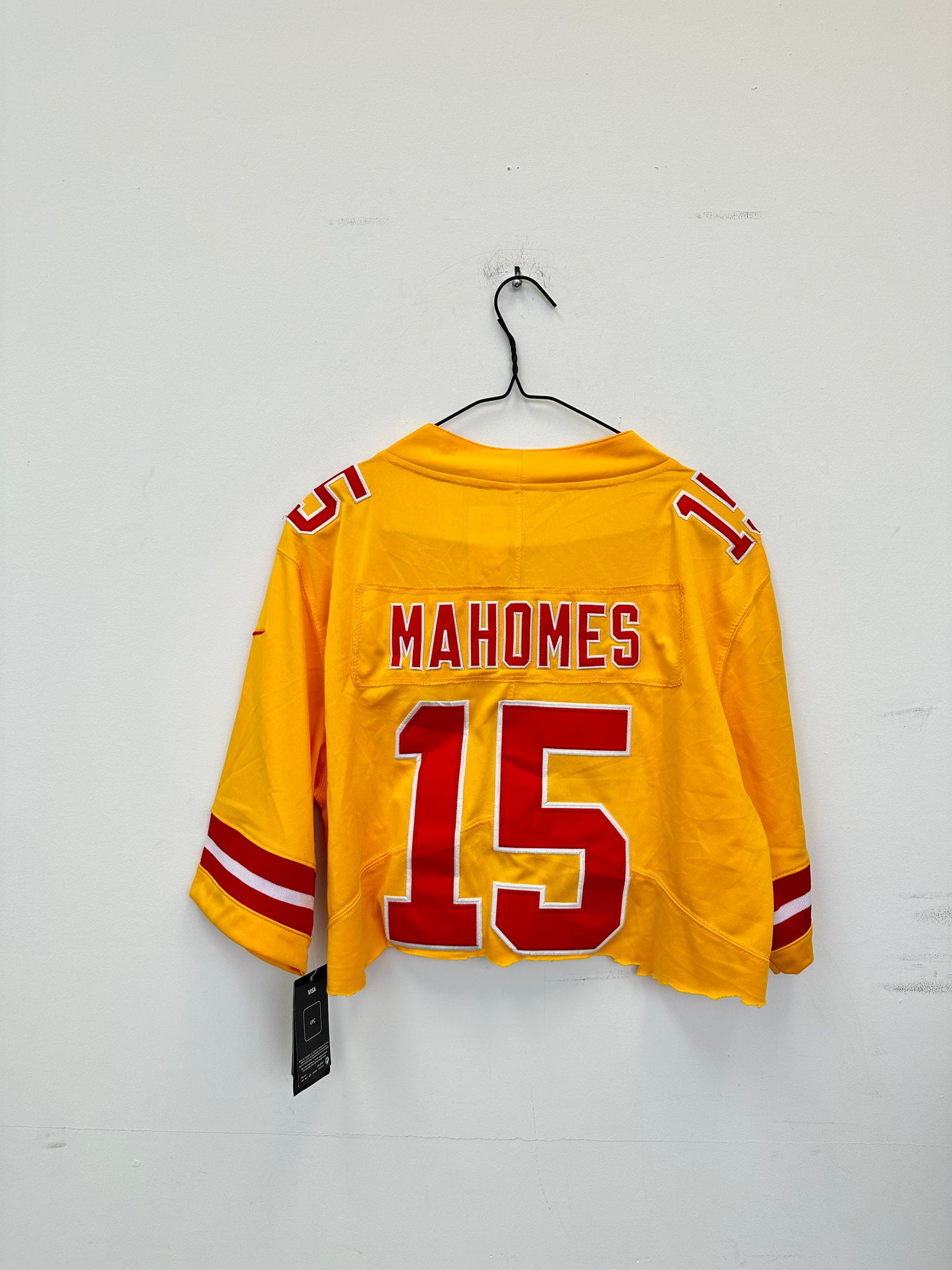 Kansas City Chiefs "Patrick Mahomes" Cropped Jersey