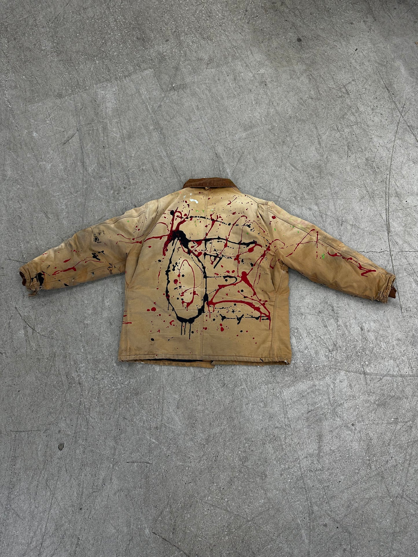 "05" Good Ones Custom Painted Arctic Carhartt Jacket