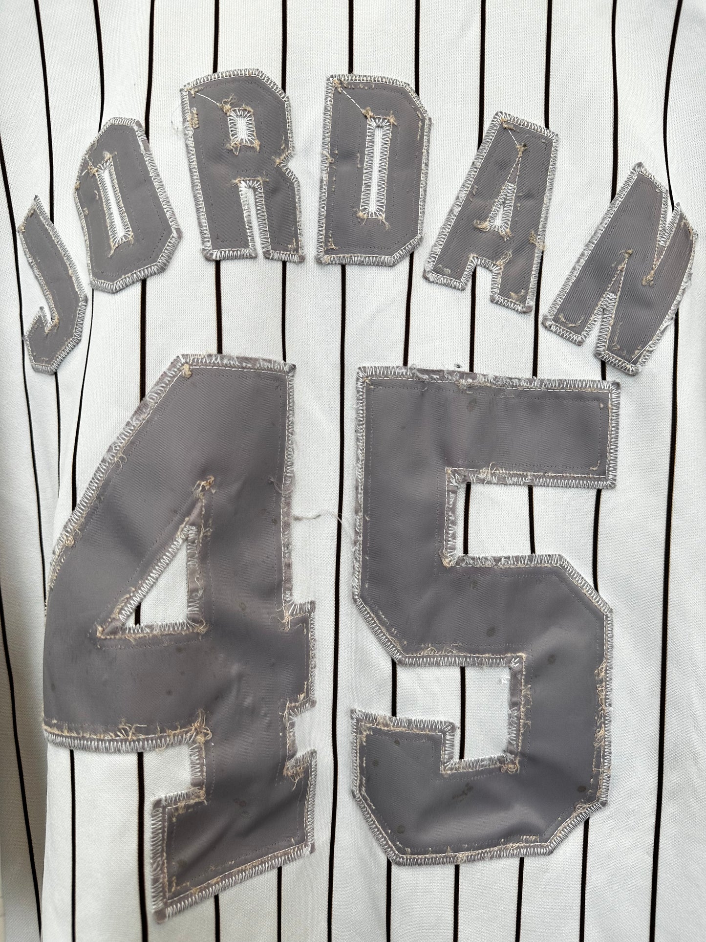 Vintage "Michael Jordan" Mitchell & Ness White Sox Jersey