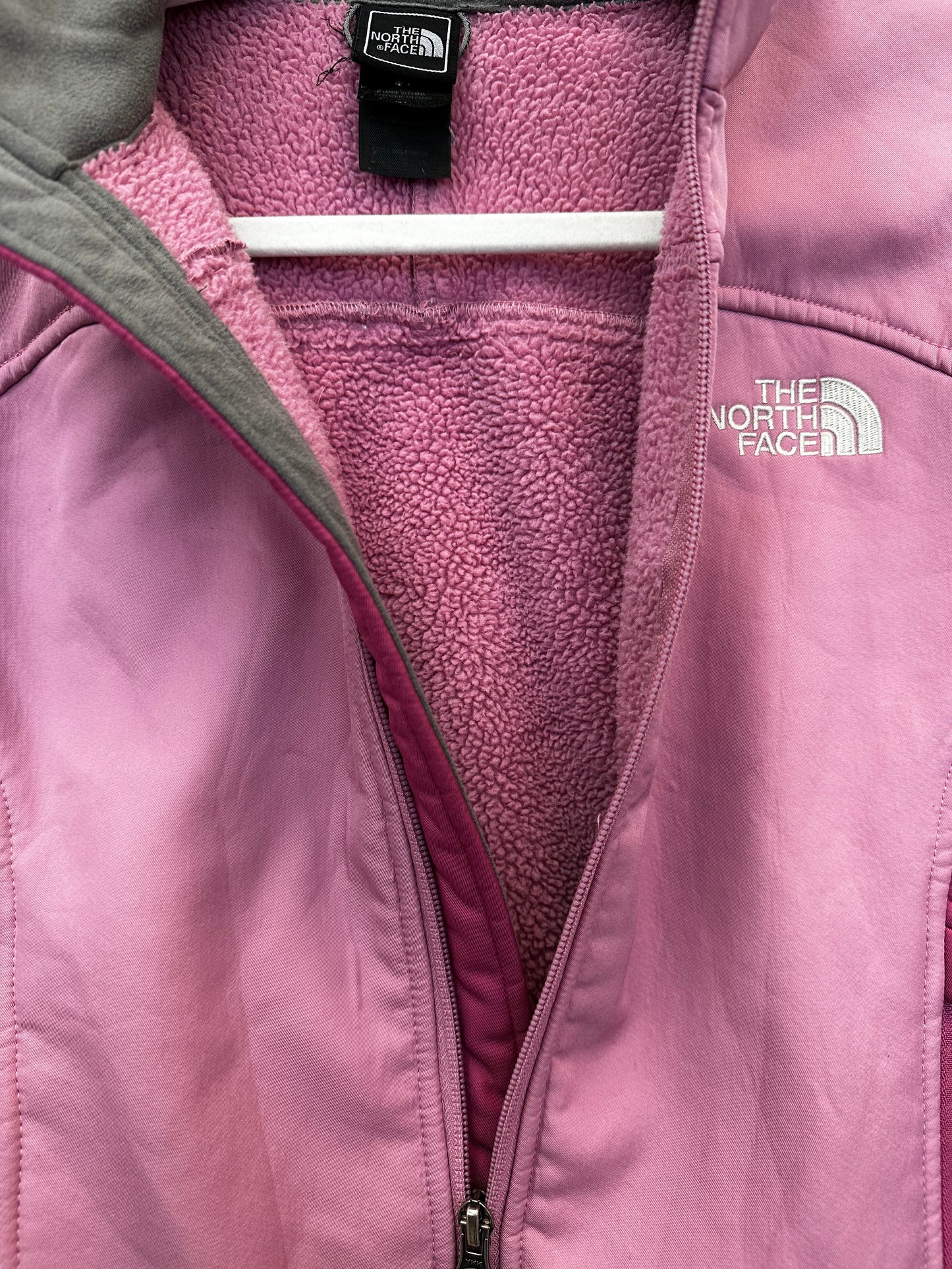 Womens The North Face Fleece Lined Jacket