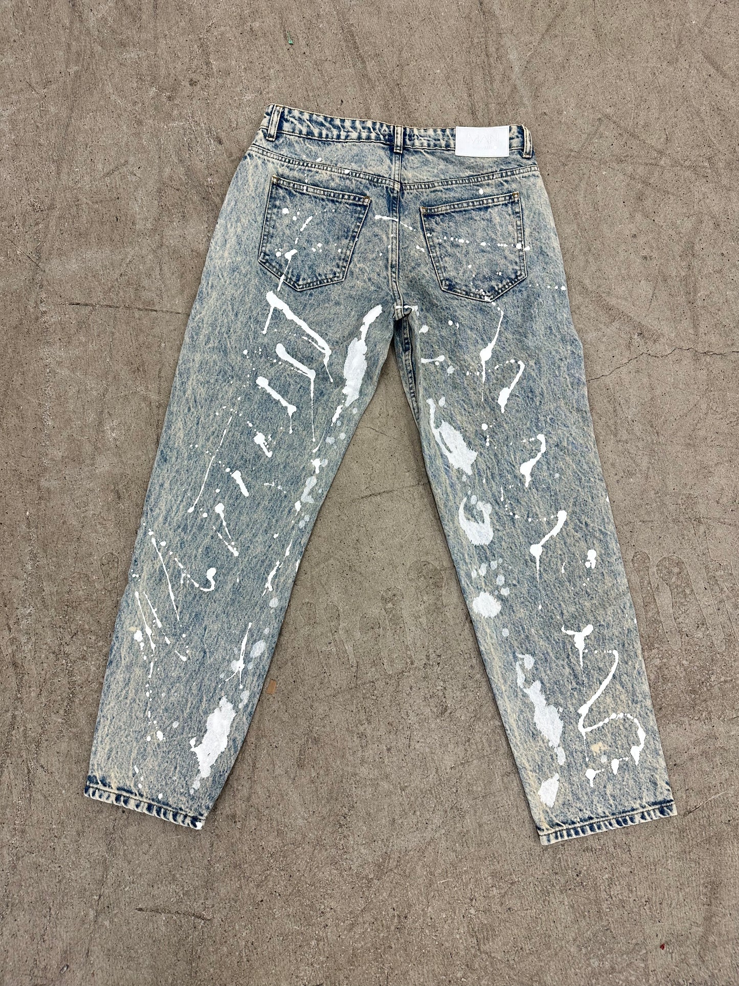 Good Ones Custom Painted Denim Jeans