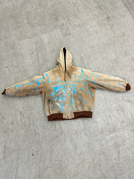 "06" Good Ones Custom Painted Hooded Carhartt Jacket