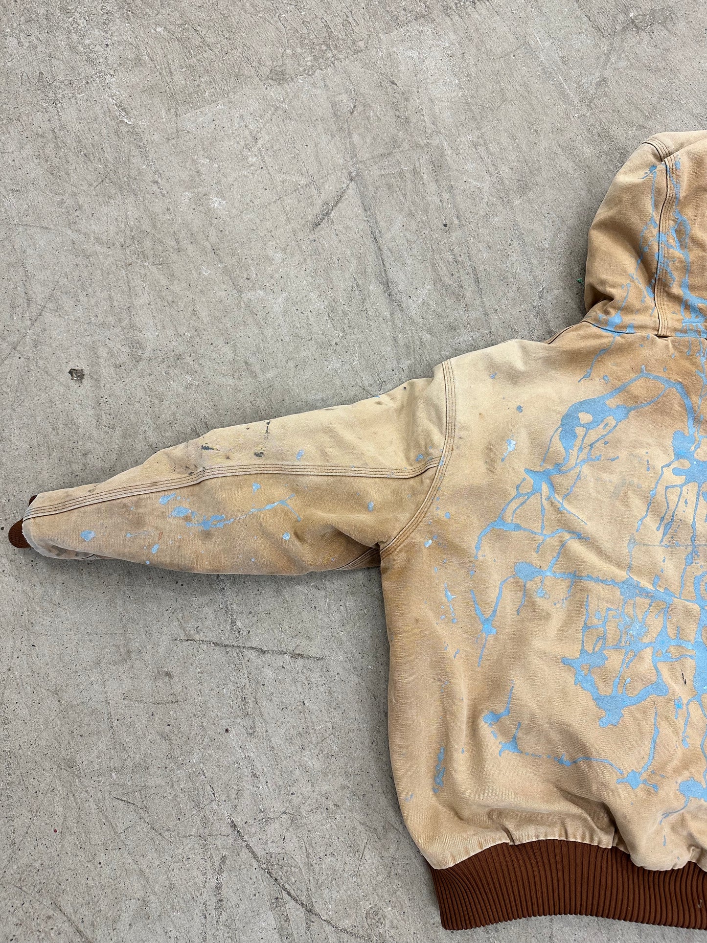 "06" Good Ones Custom Painted Hooded Carhartt Jacket