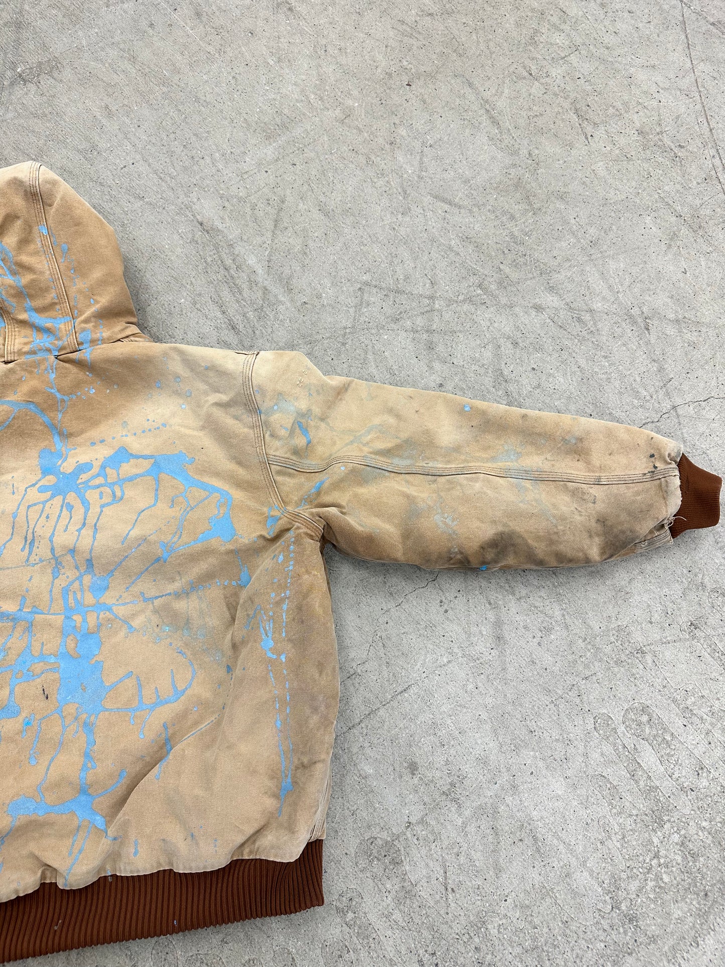 "06" Good Ones Custom Painted Hooded Carhartt Jacket