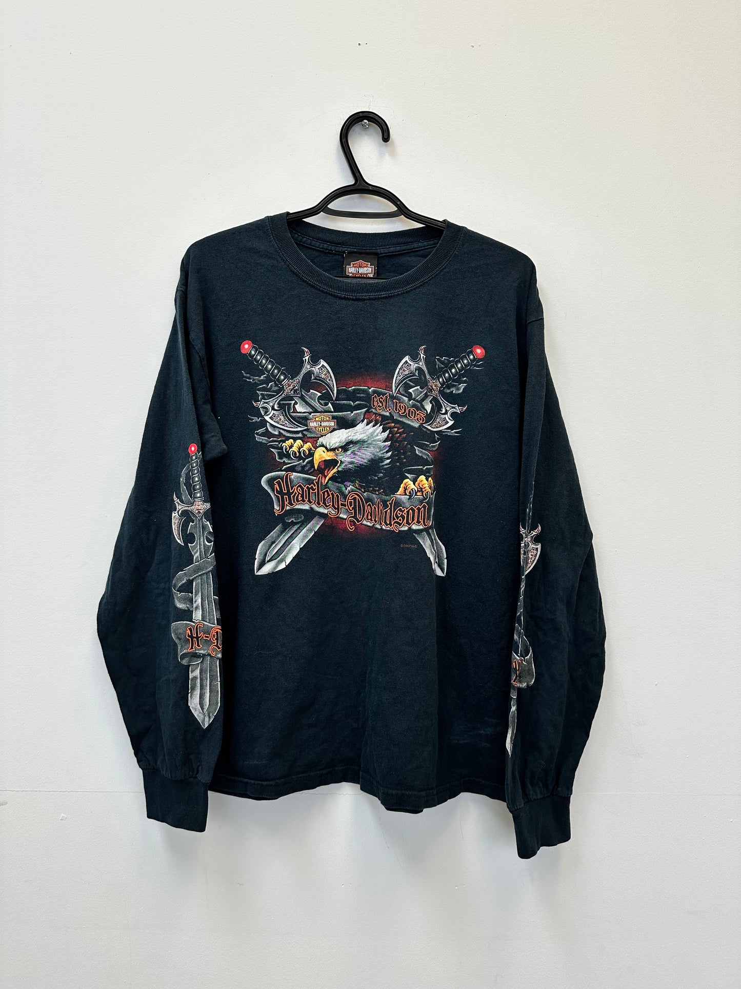 Vintage Harley Davidson Vancouver Long Sleeve Tee