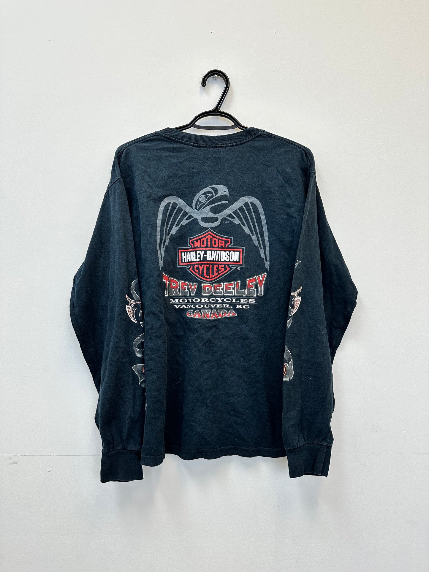 Vintage Harley Davidson Vancouver Long Sleeve Tee