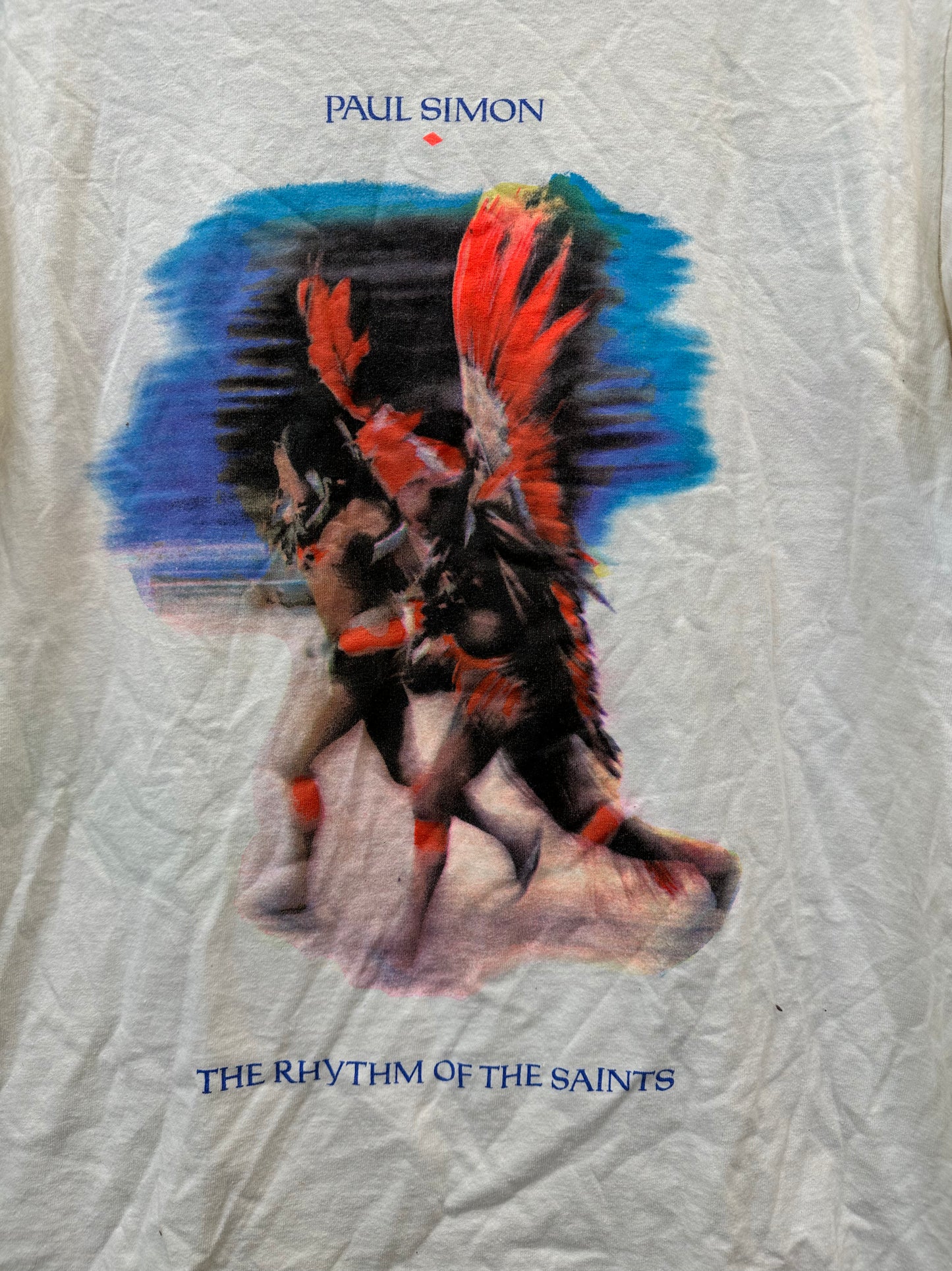 Vintage Paul Simon "The Rhythm Of The Saints" Tee