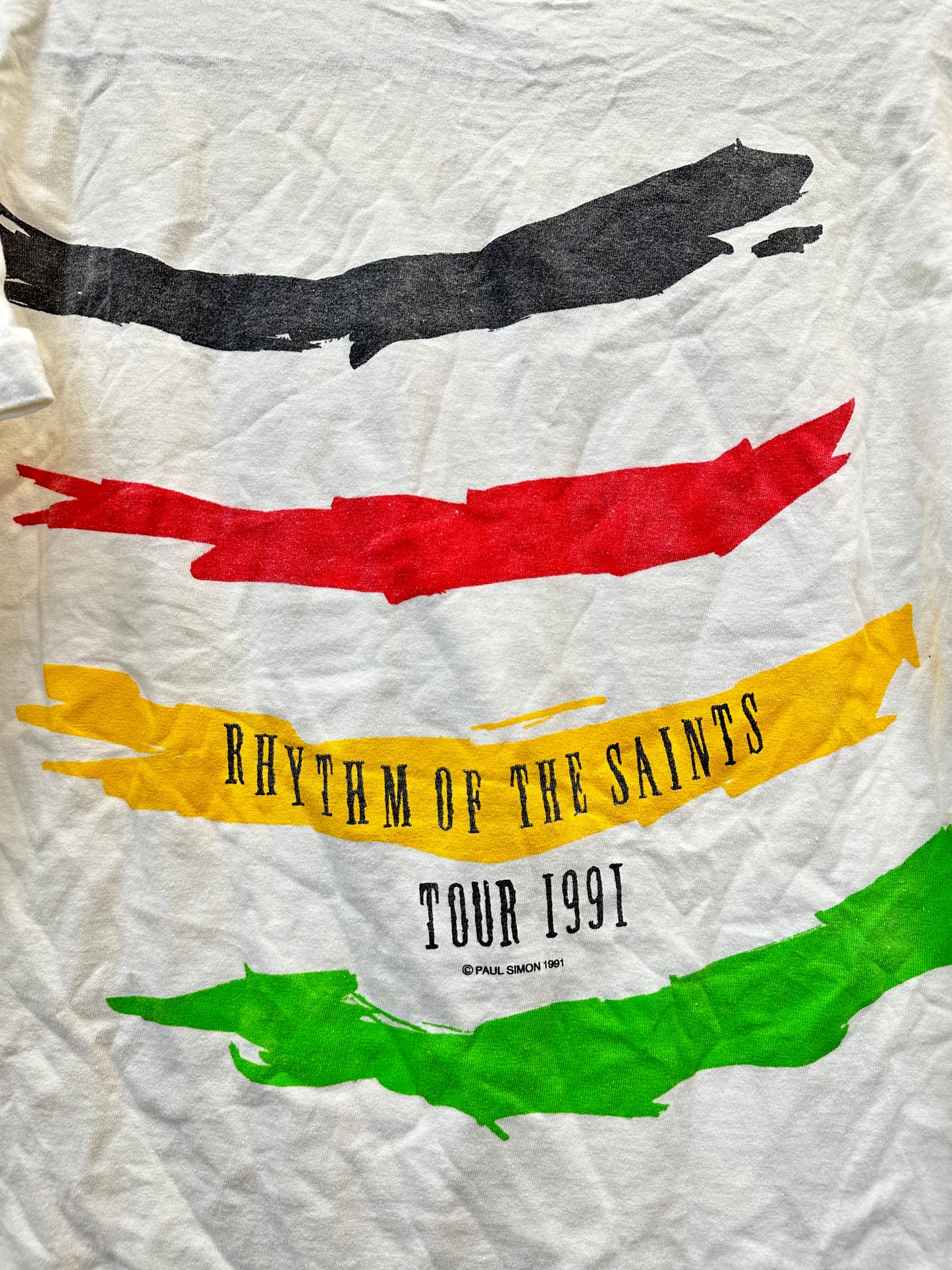 Vintage Paul Simon "The Rhythm Of The Saints" Tee