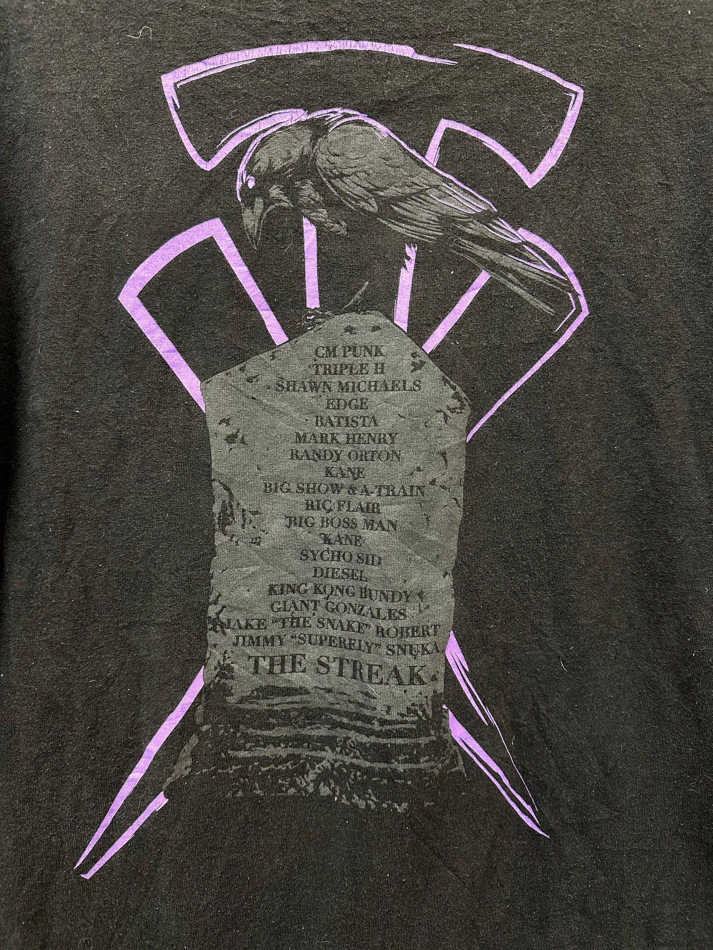 Vintage WWE 2013 The Undertaker "The Streak" Tee