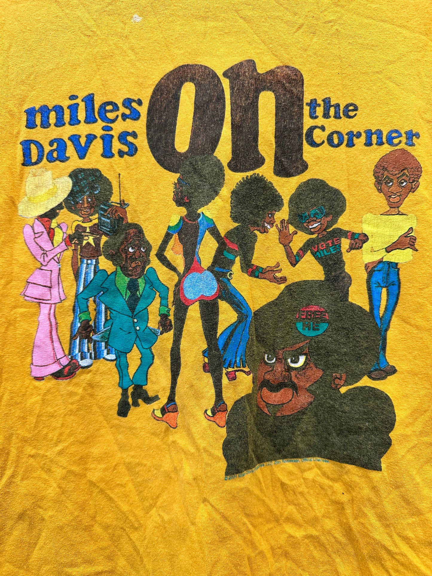 Vintage Miles Davis "On The Corner" Tee