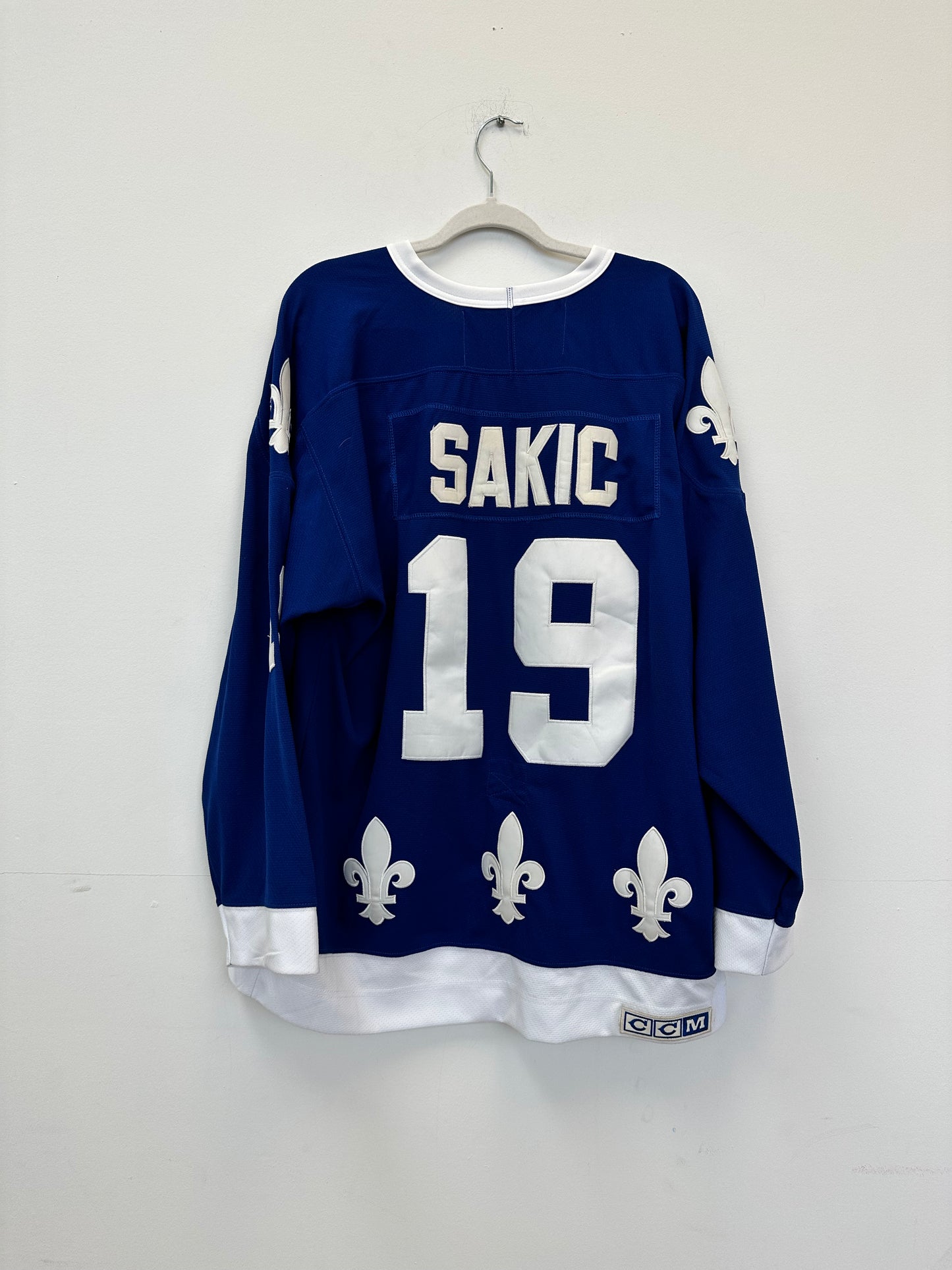 Vintage Quebec Nordiques Joe Sakic Jersey