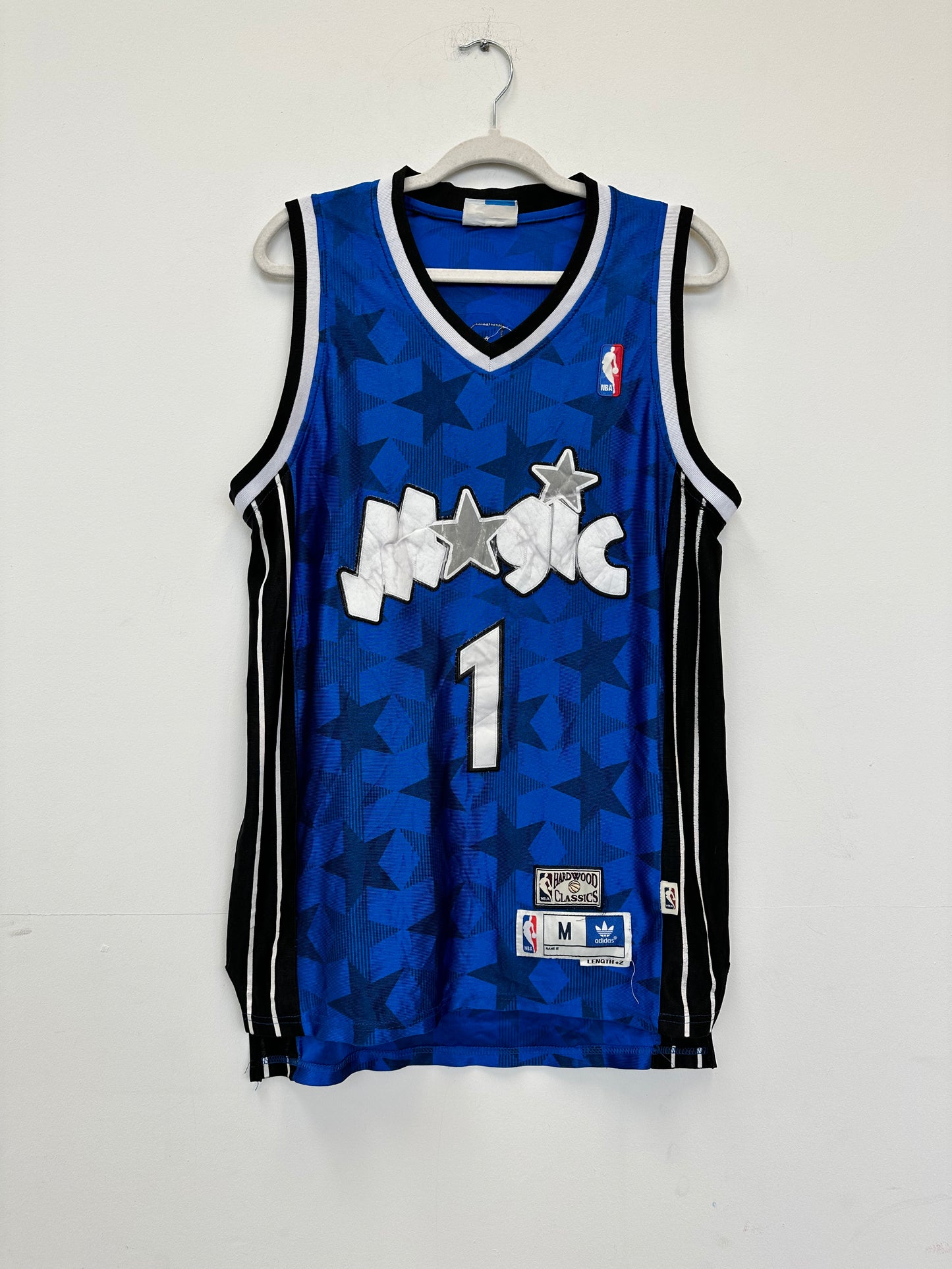 Vintage Orlando Magic Signed Tracy McGrady Jersey