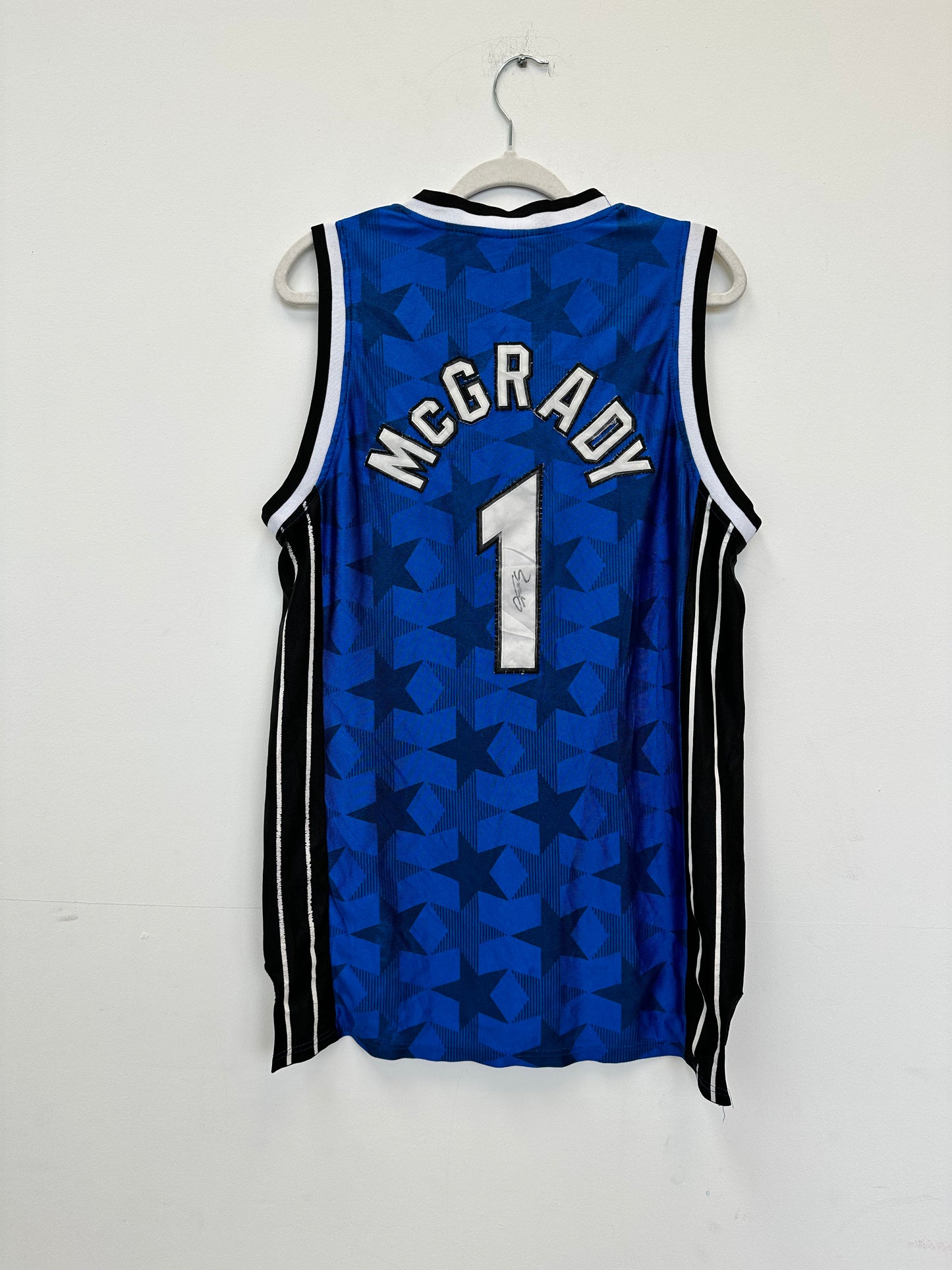 Vintage Orlando Magic Signed Tracy McGrady Jersey