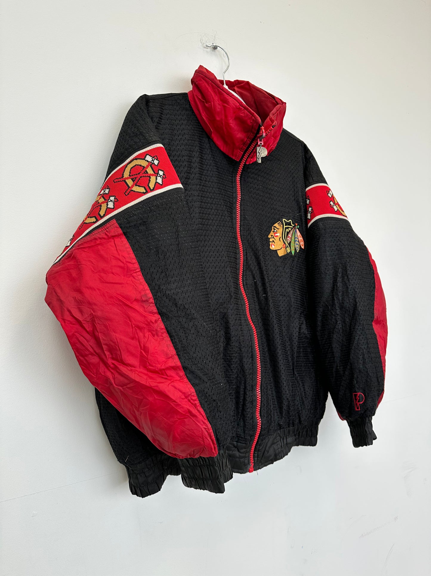 Vintage Reversible Chicago Blackhawks Jacket