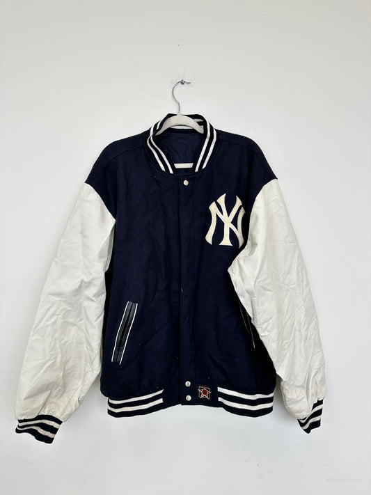 Vintage New York Yankees Jeff Hamilton Varsity Jacket