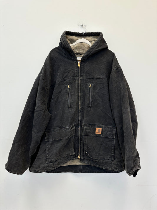 Sherpa Lined Hooded Carhartt Jacket