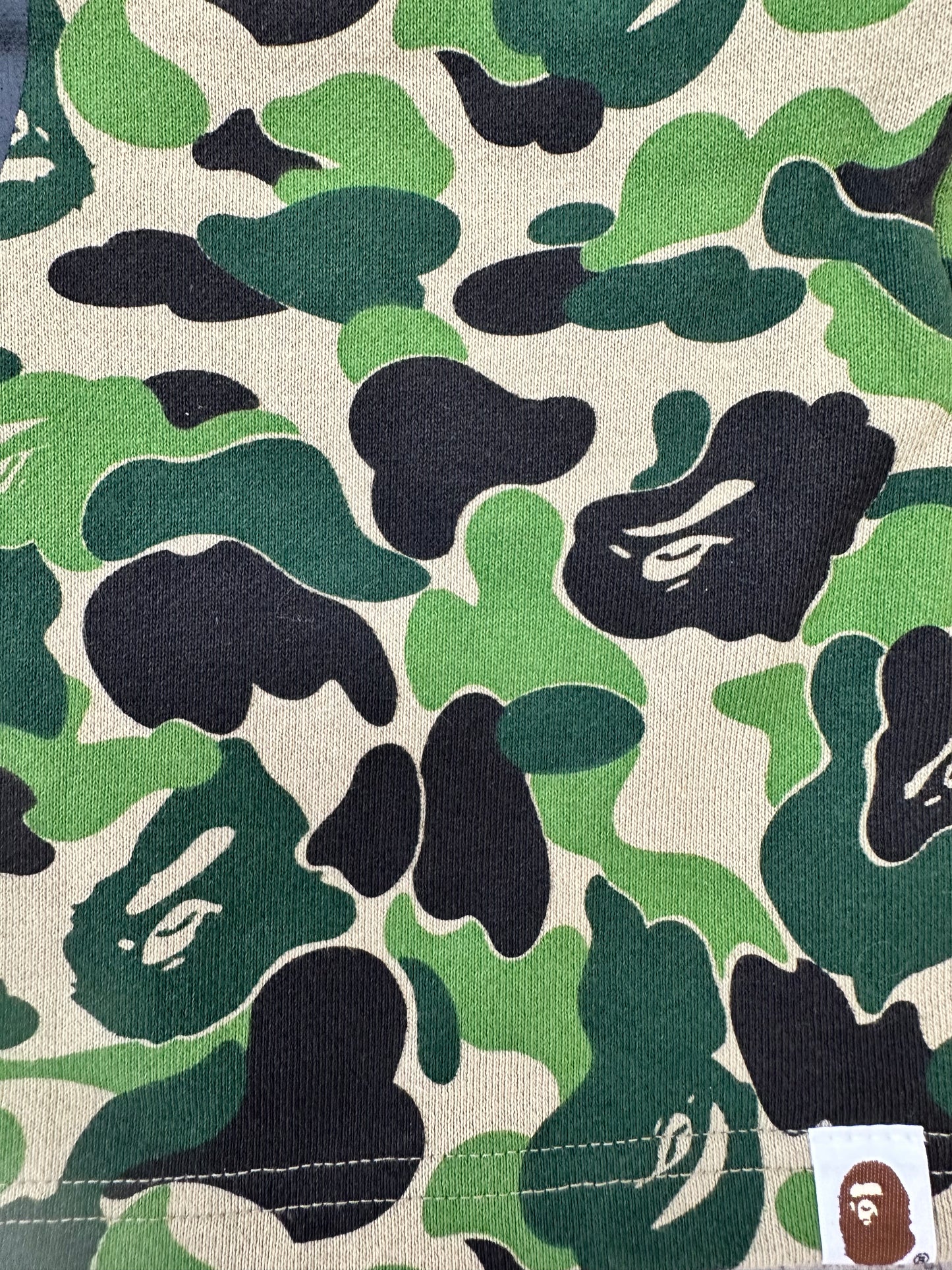 BAPE Big ABC Camo Shark Sweat Shorts