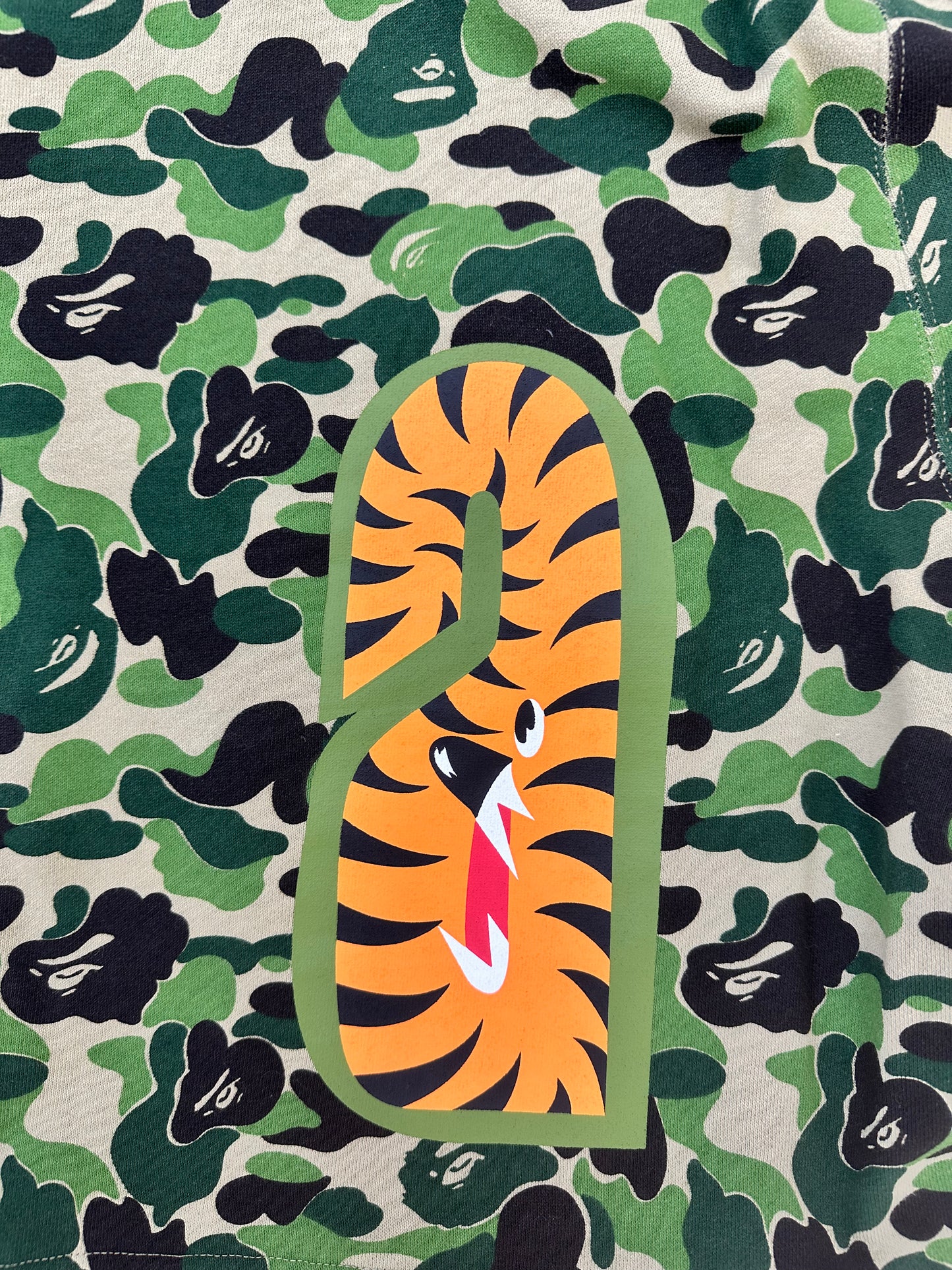 BAPE Big ABC Camo Shark Sweat Shorts