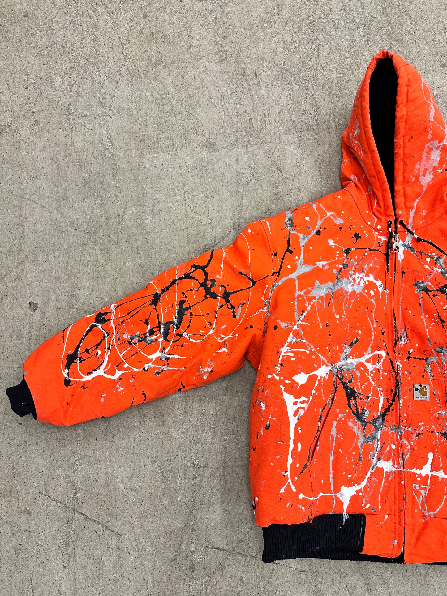 "13" Good Ones Custom Painted Hooded Carhartt Jacket