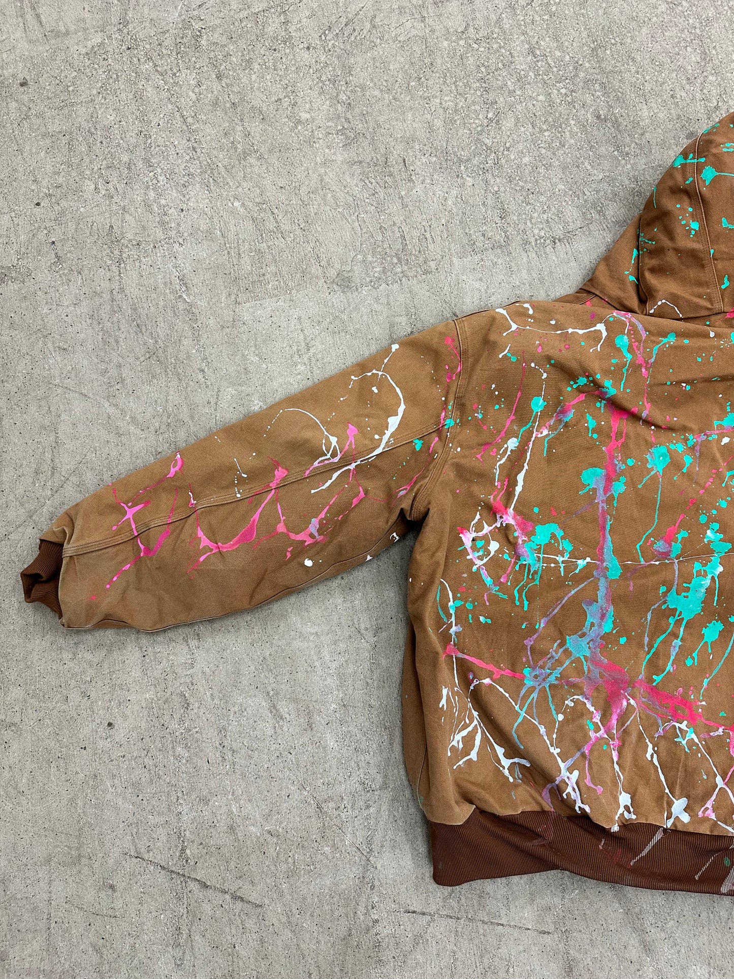 "11" Good Ones Custom Painted Hooded Carhartt Jacket